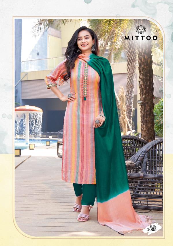 Mittoo Raashi Styles Kurti With Bottom Dupatta Collection